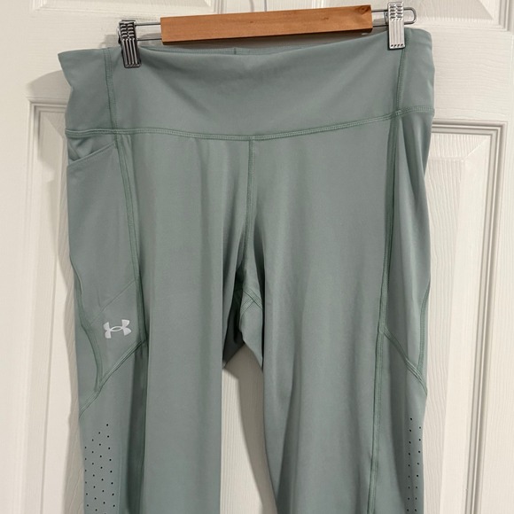 Under Armour Leggings Women XL Tall Launch Tights Activewear Gym Running Workout - Picture 3 of 15